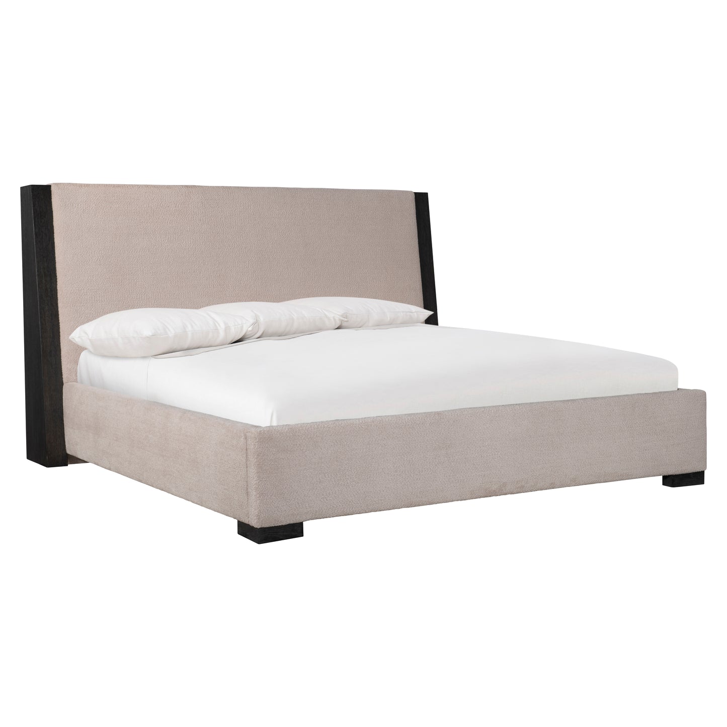 Metron fabric panel bed