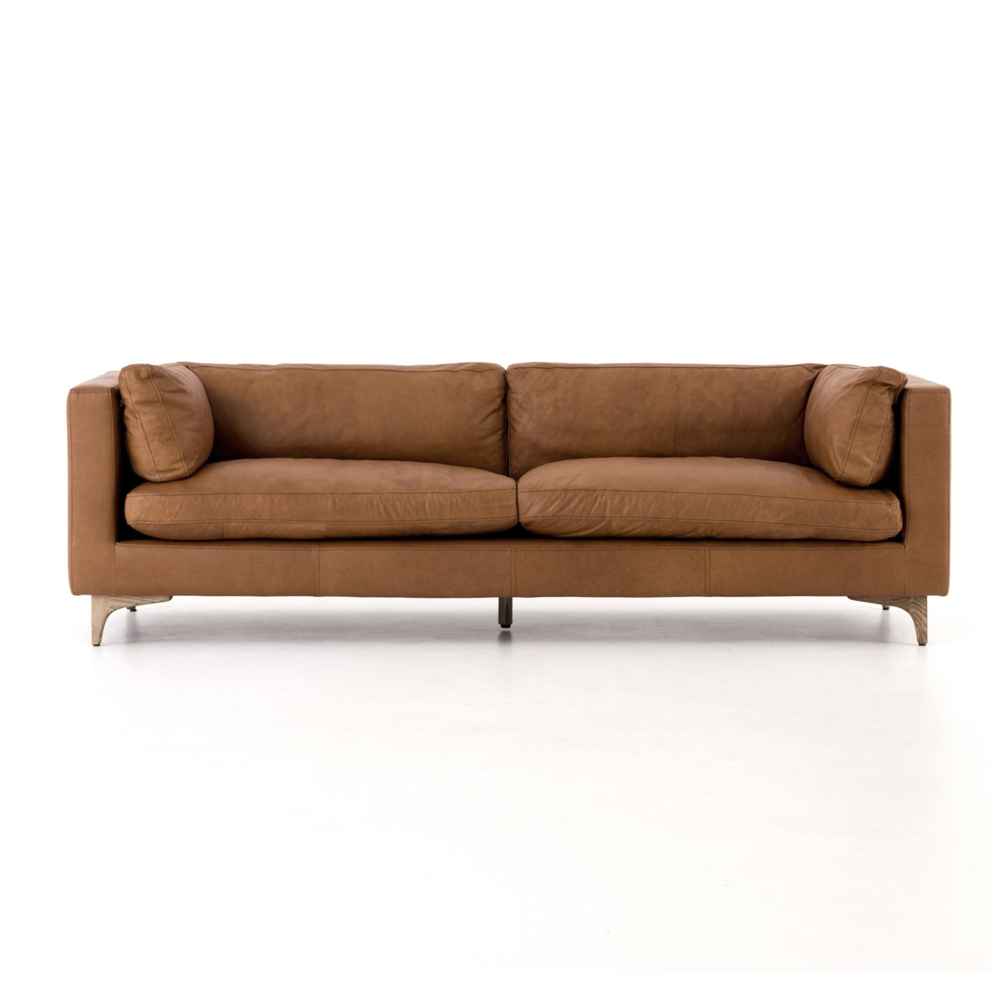 Beckwith sofa-94"-natural washed camel