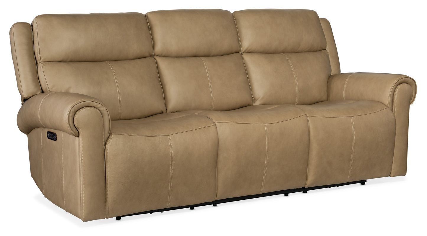 Oberon zero gravity power sofa with power headrest