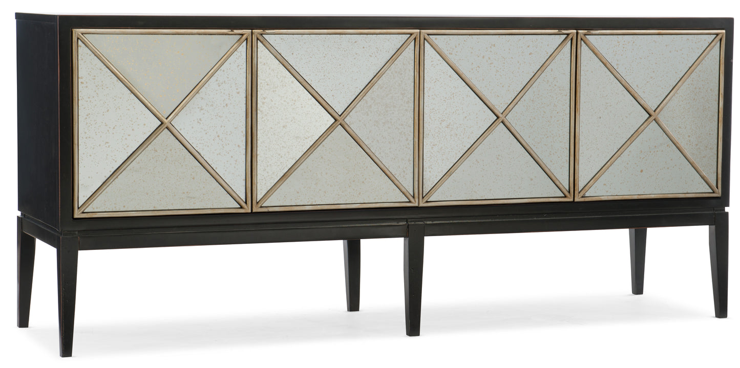 Melange jova four-door credenza