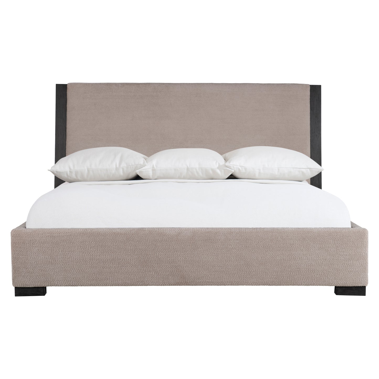 Metron fabric panel bed