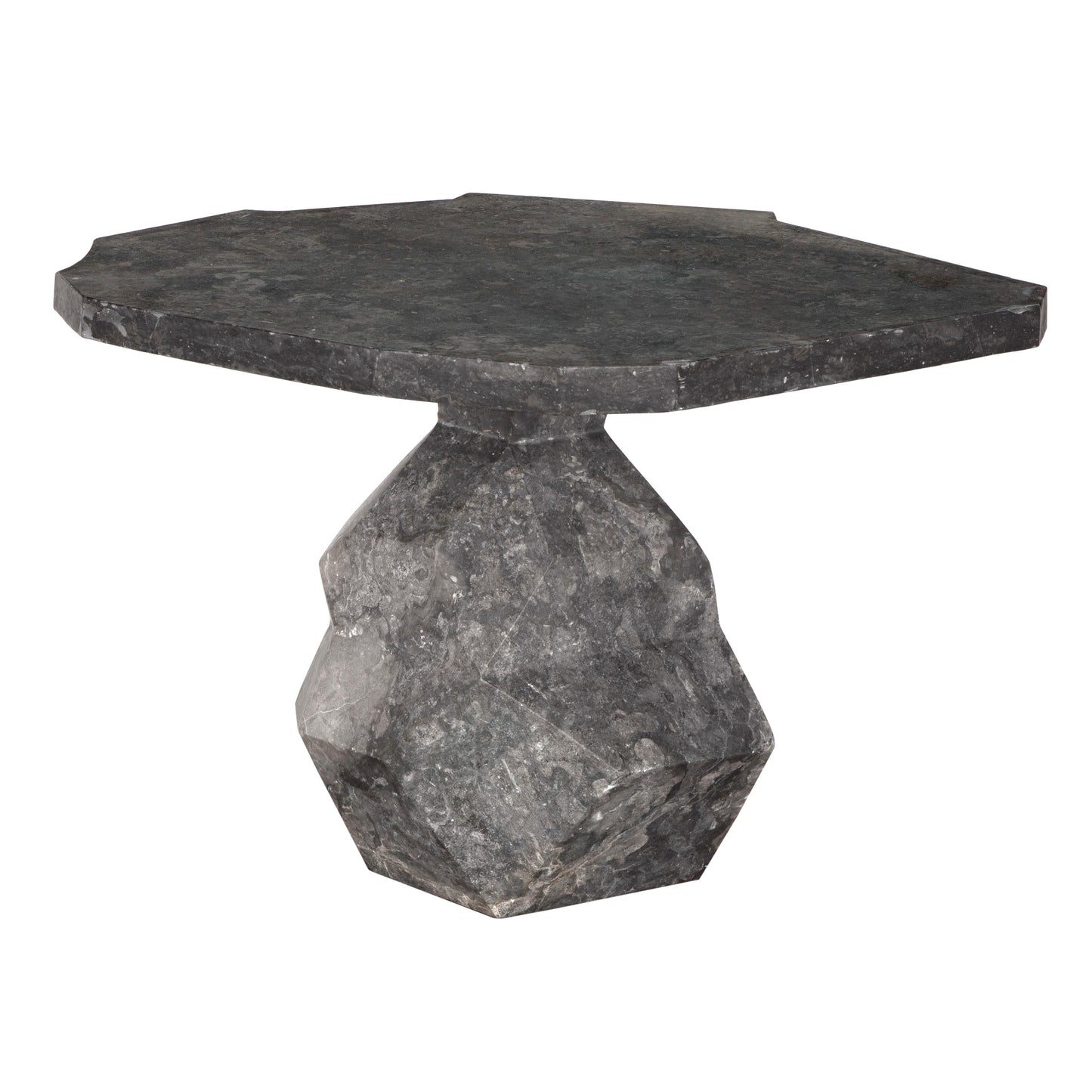 Rind table, black marble