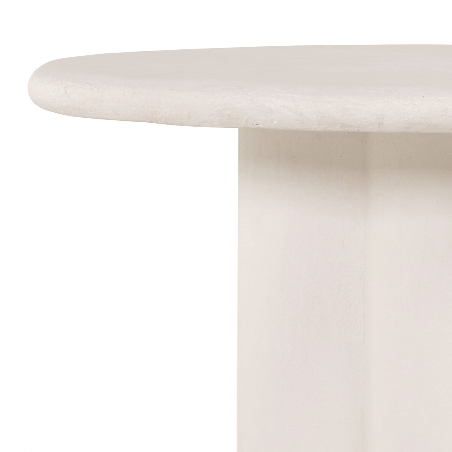 Grano dining table-plaster molded concte