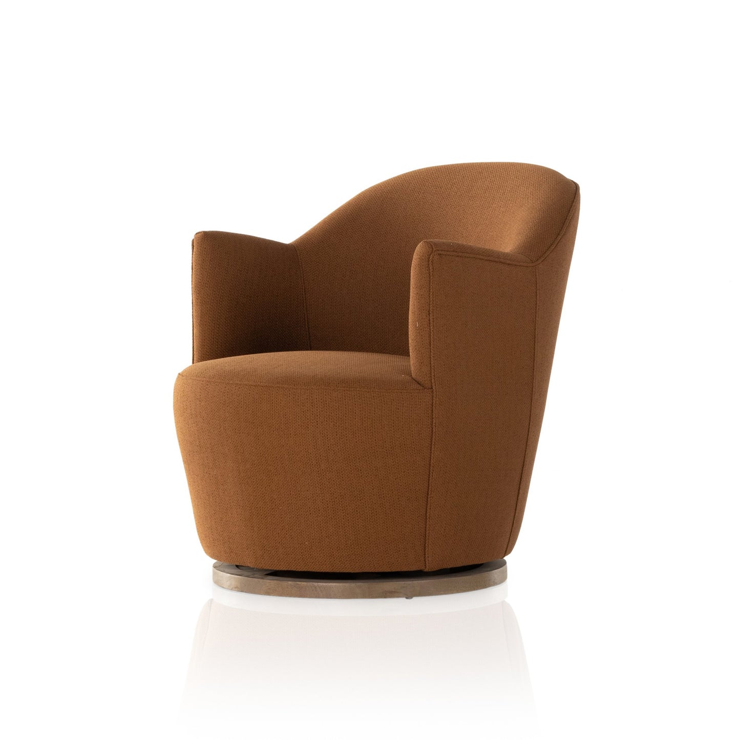 Aurora swivel chair-patton burnish