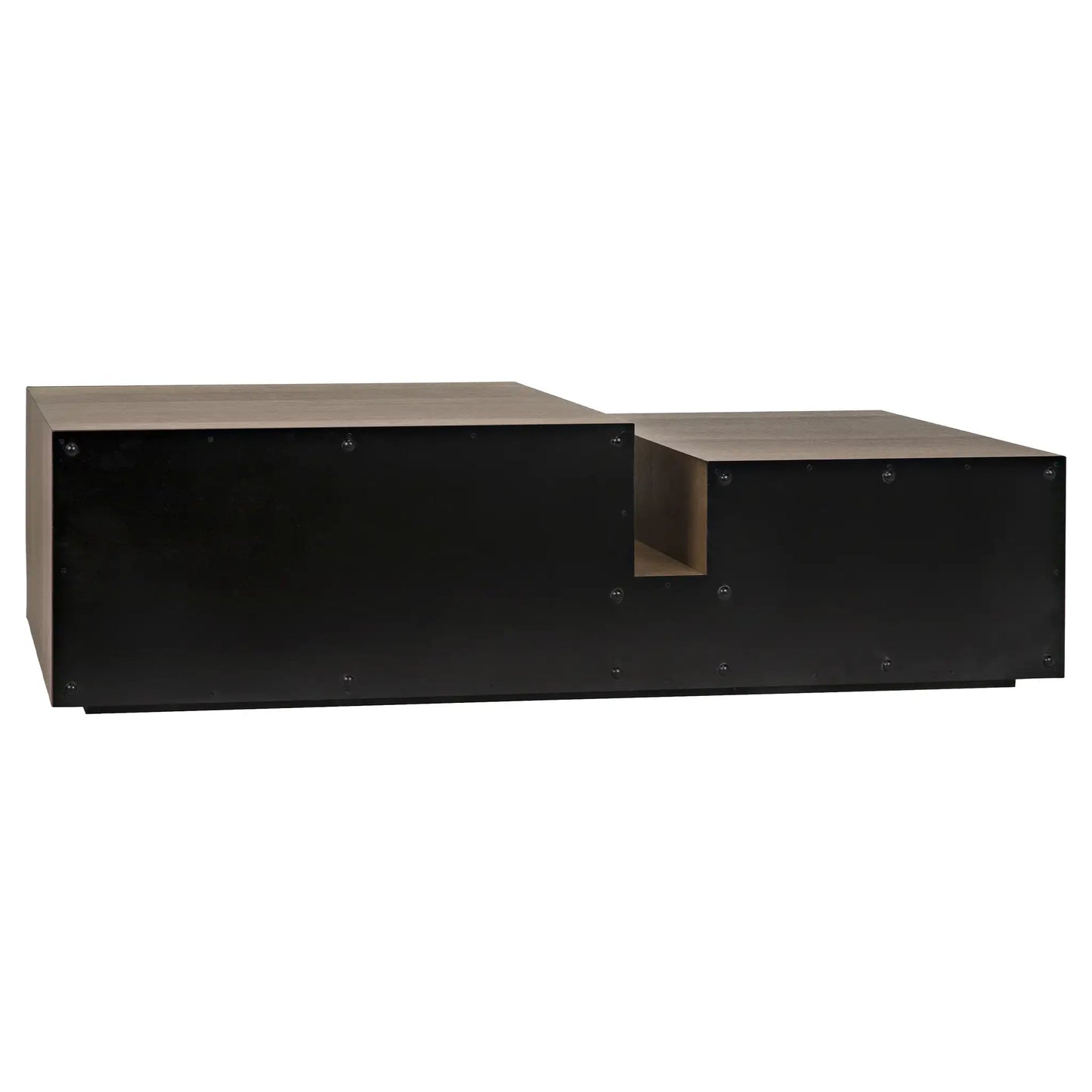 Nido coffee table, black steel