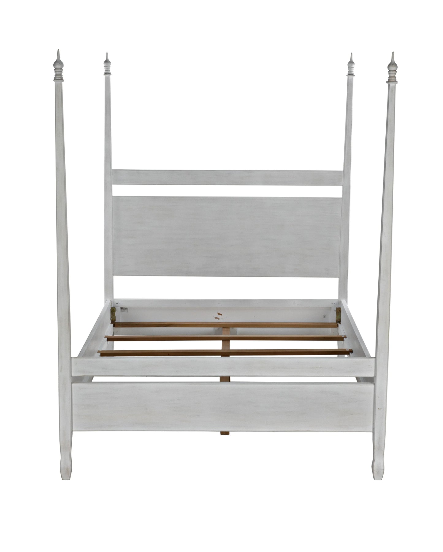 Venice bed, queen, white wash