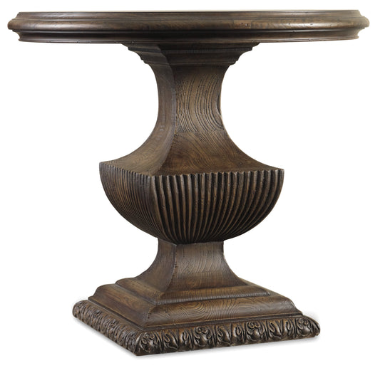 Rhapsody urn pedestal nightstand