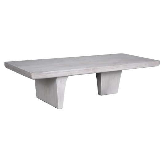 Ward coffee table, white wash