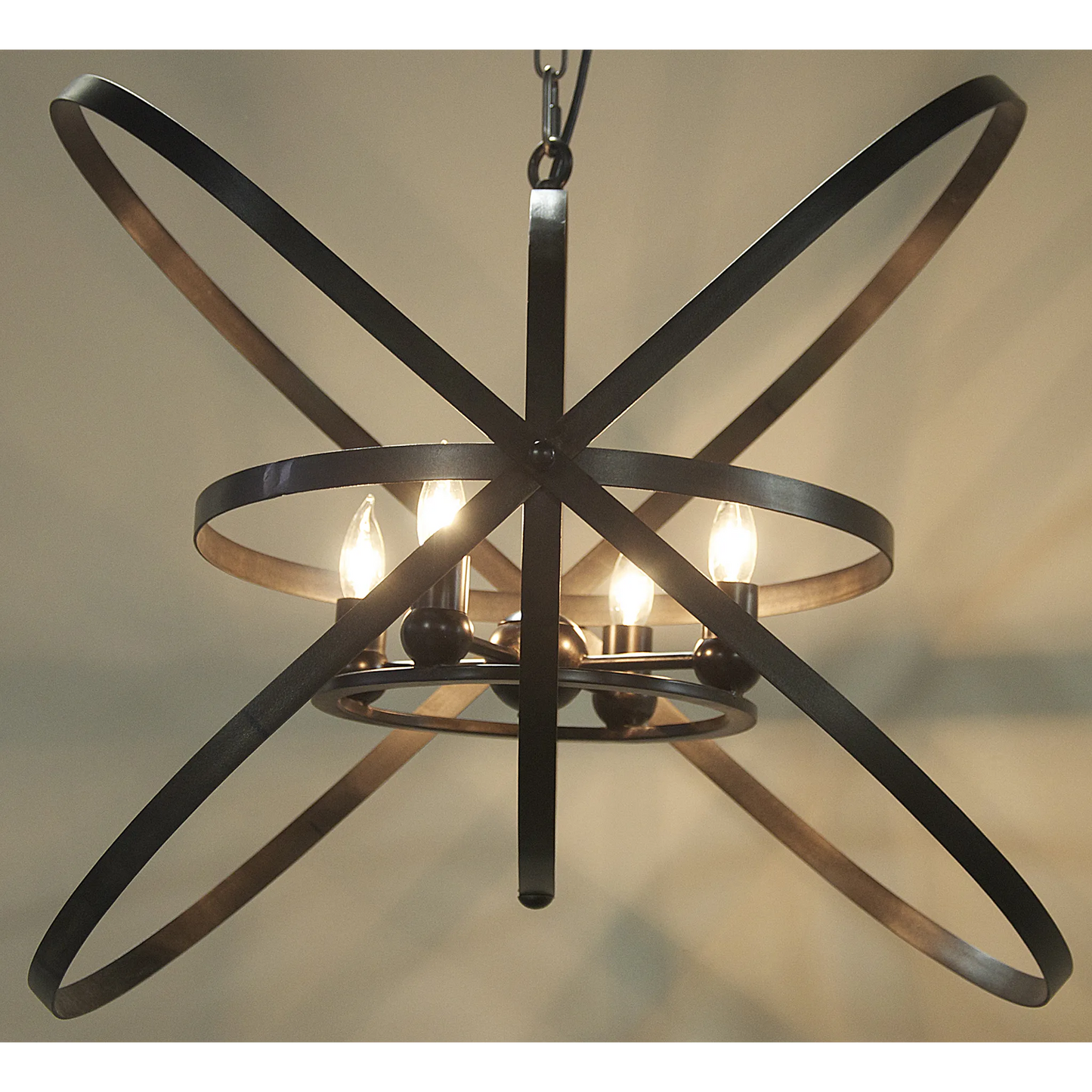 Sassari pendant, black steel