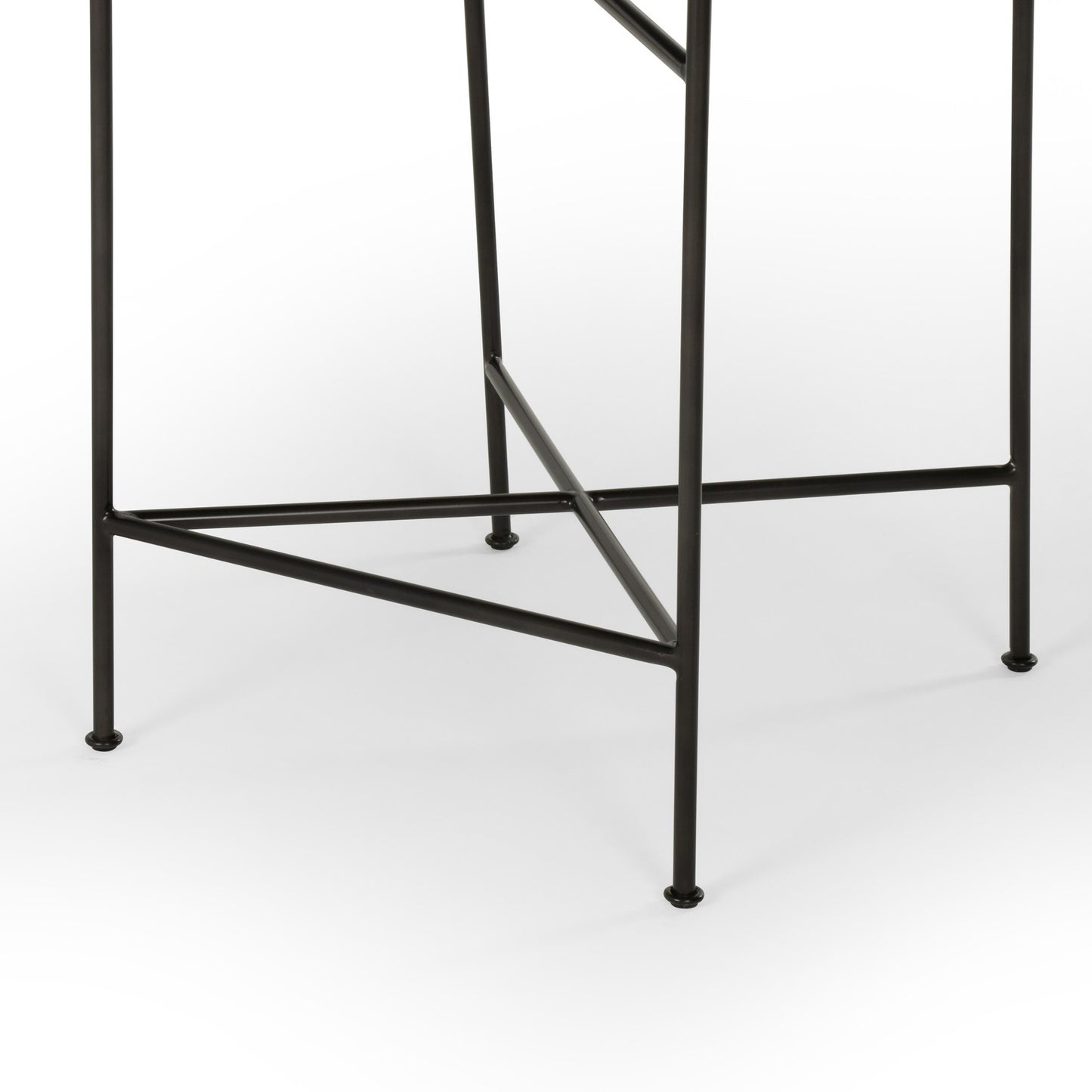 Wharton stool-distressed black-counter