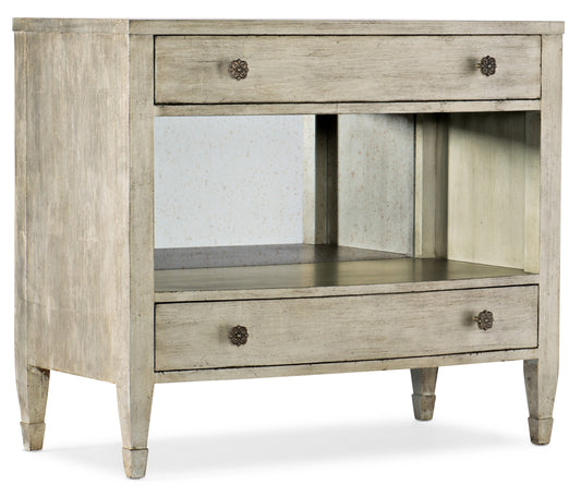 Sanctuary gemme two drawer nightstand