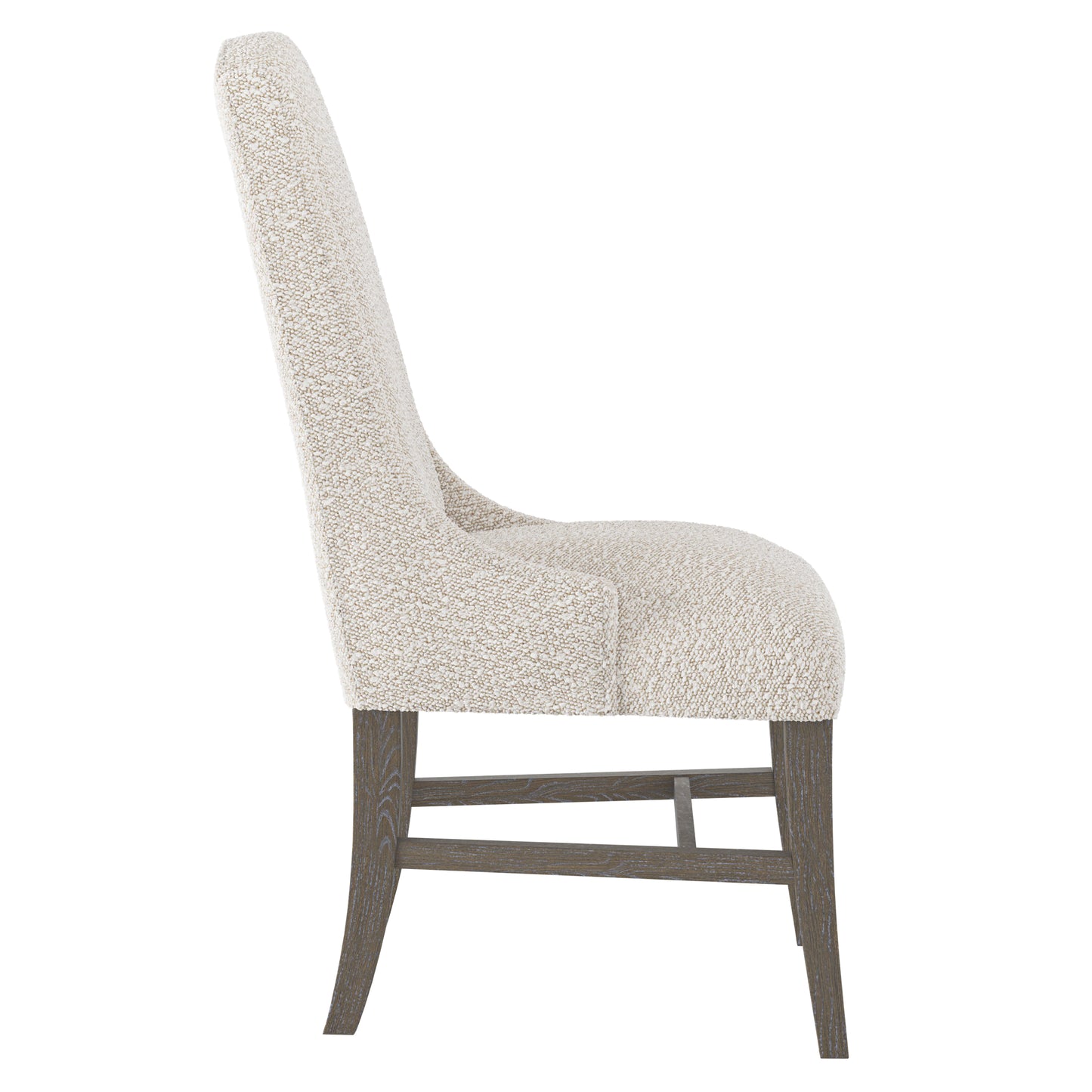 Slope fabric side chair