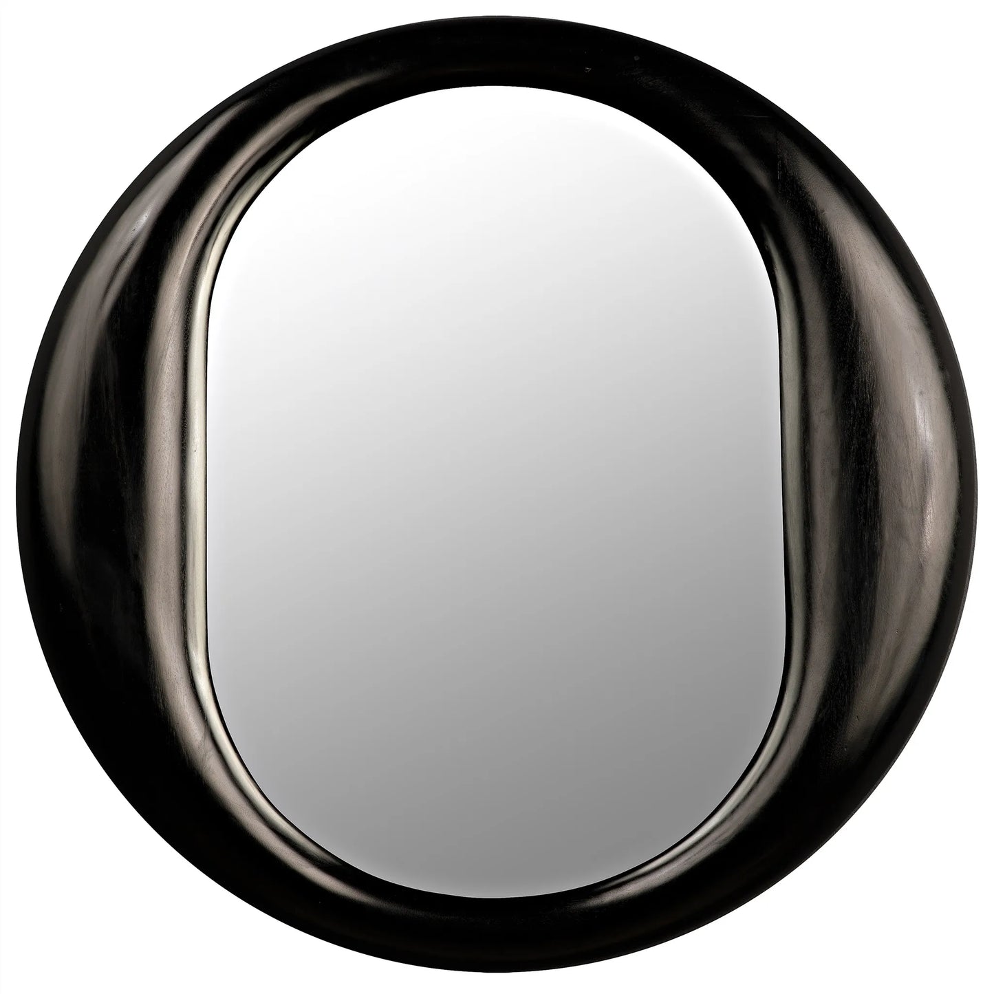 Oh mirror, charcoal black