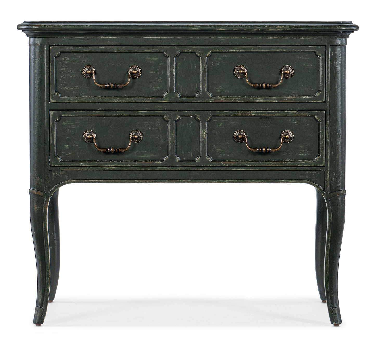 Charleston two-drawer nightstand