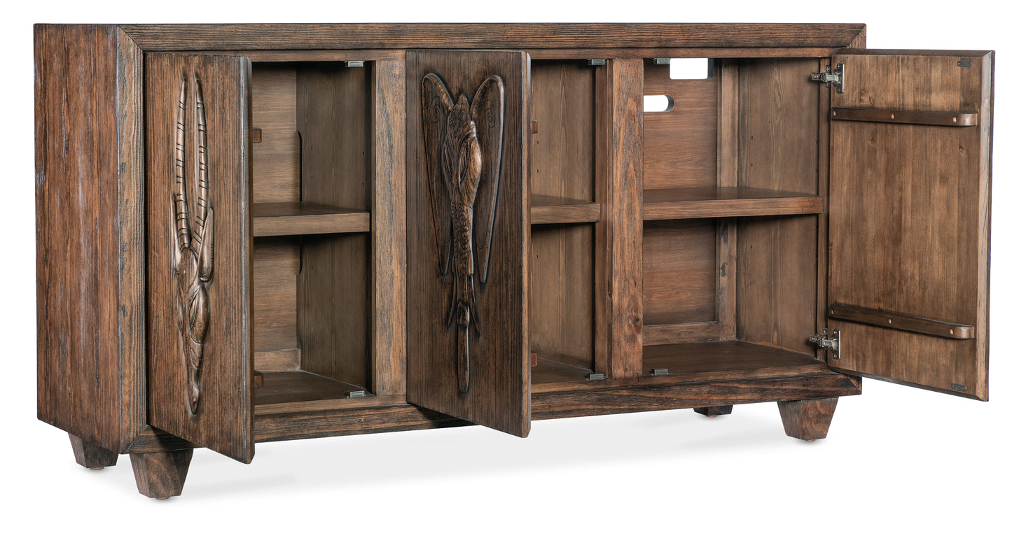 Commerce & market safari credenza