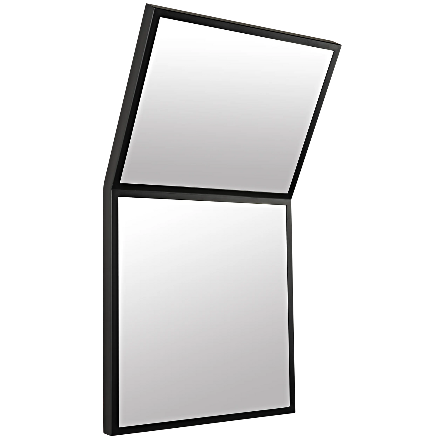 Lazo mirror, black steel