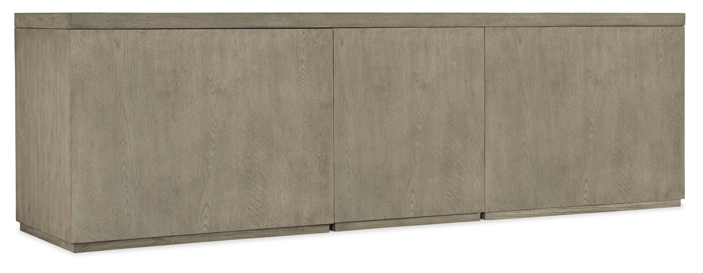 Linville falls 96" credenza with file and two lateral files