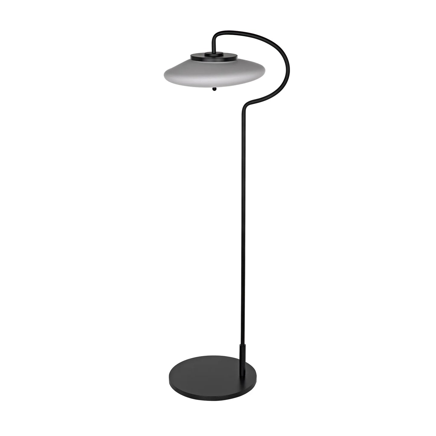 Lolibri floor lamp, black steel