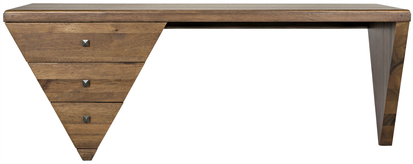 Tetramo desk, dark walnut