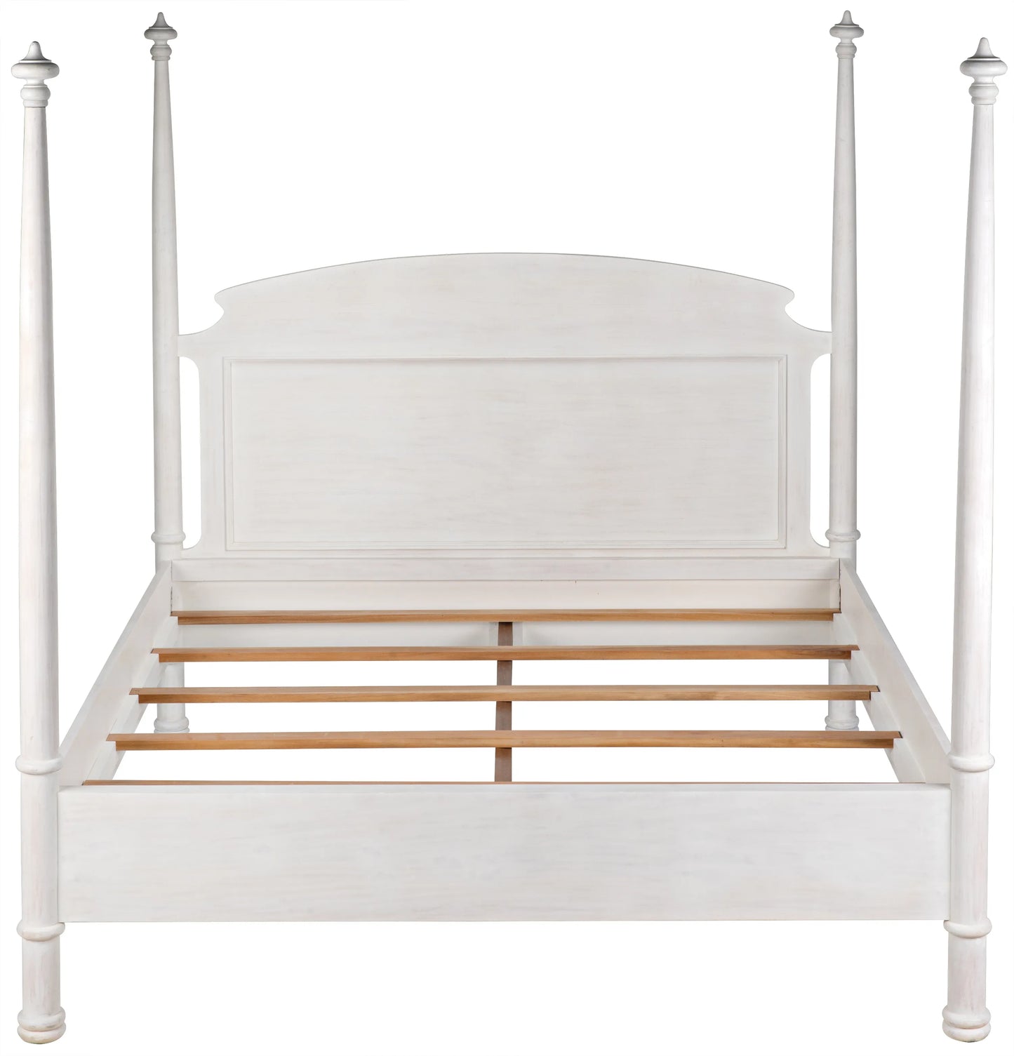 New douglas bed, eastern king, white wash