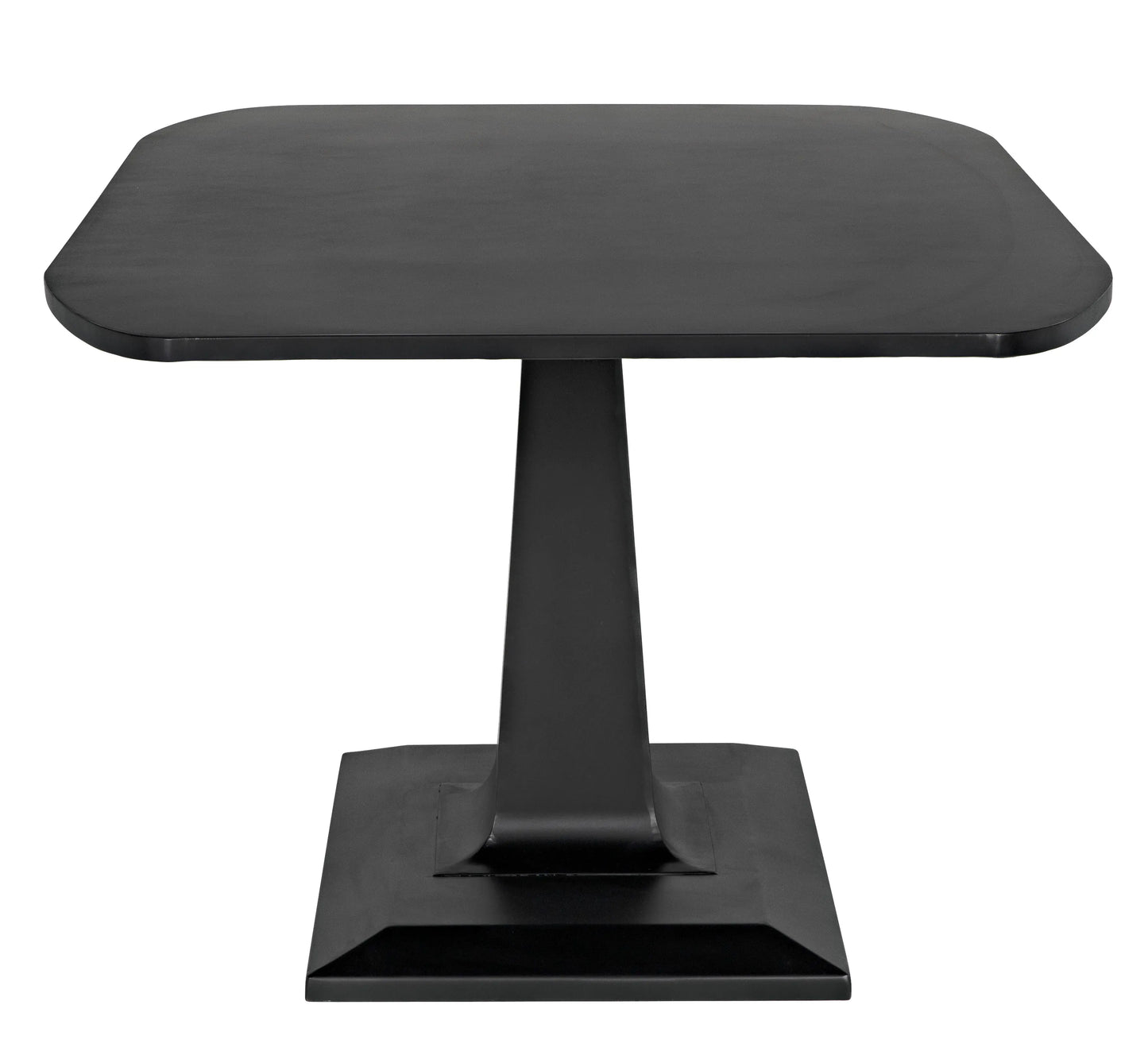 Amboss dining table, black steel