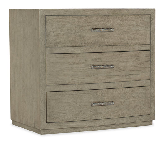 Linville falls ashford three drawer nightstand