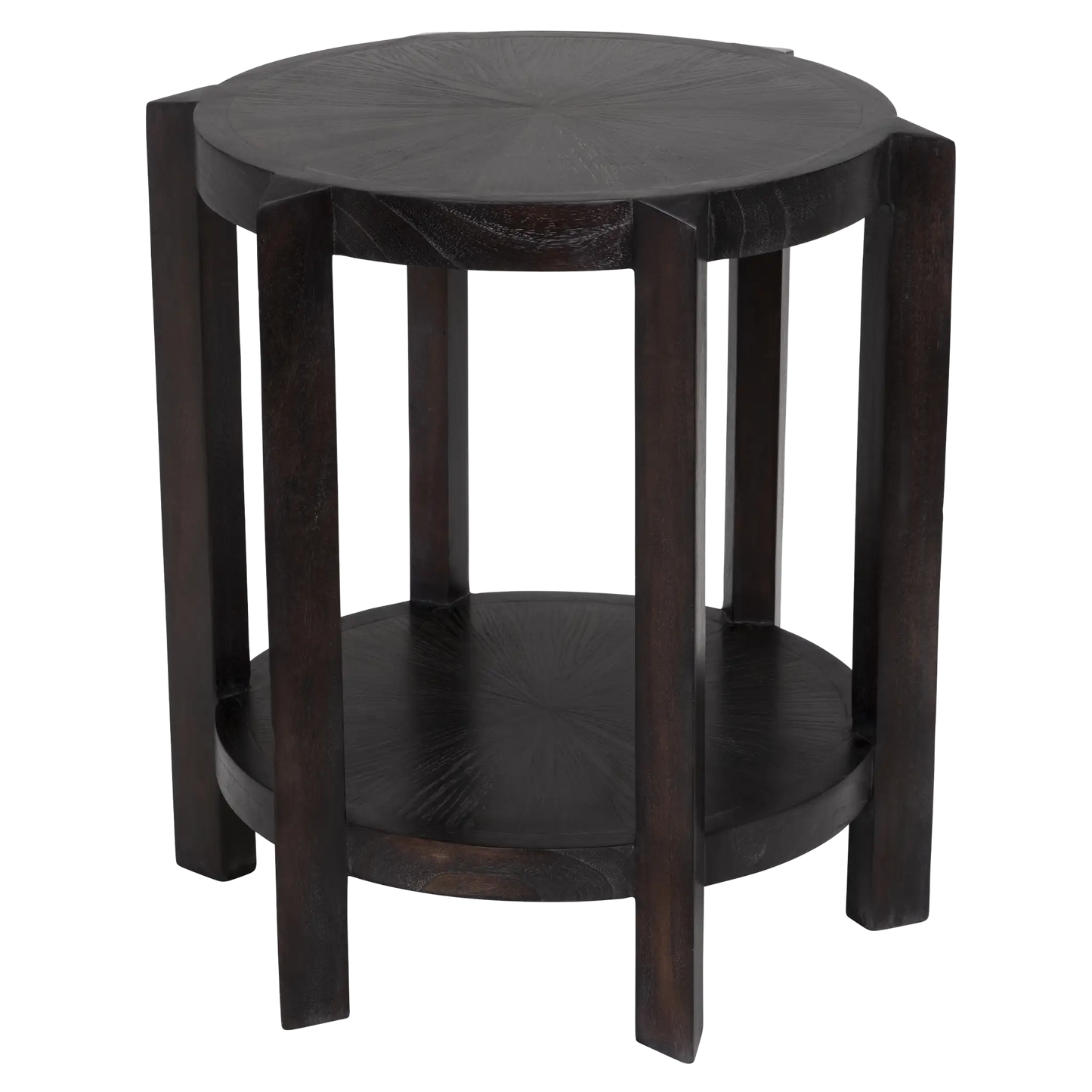 Yuhuda small side table, sombre finish