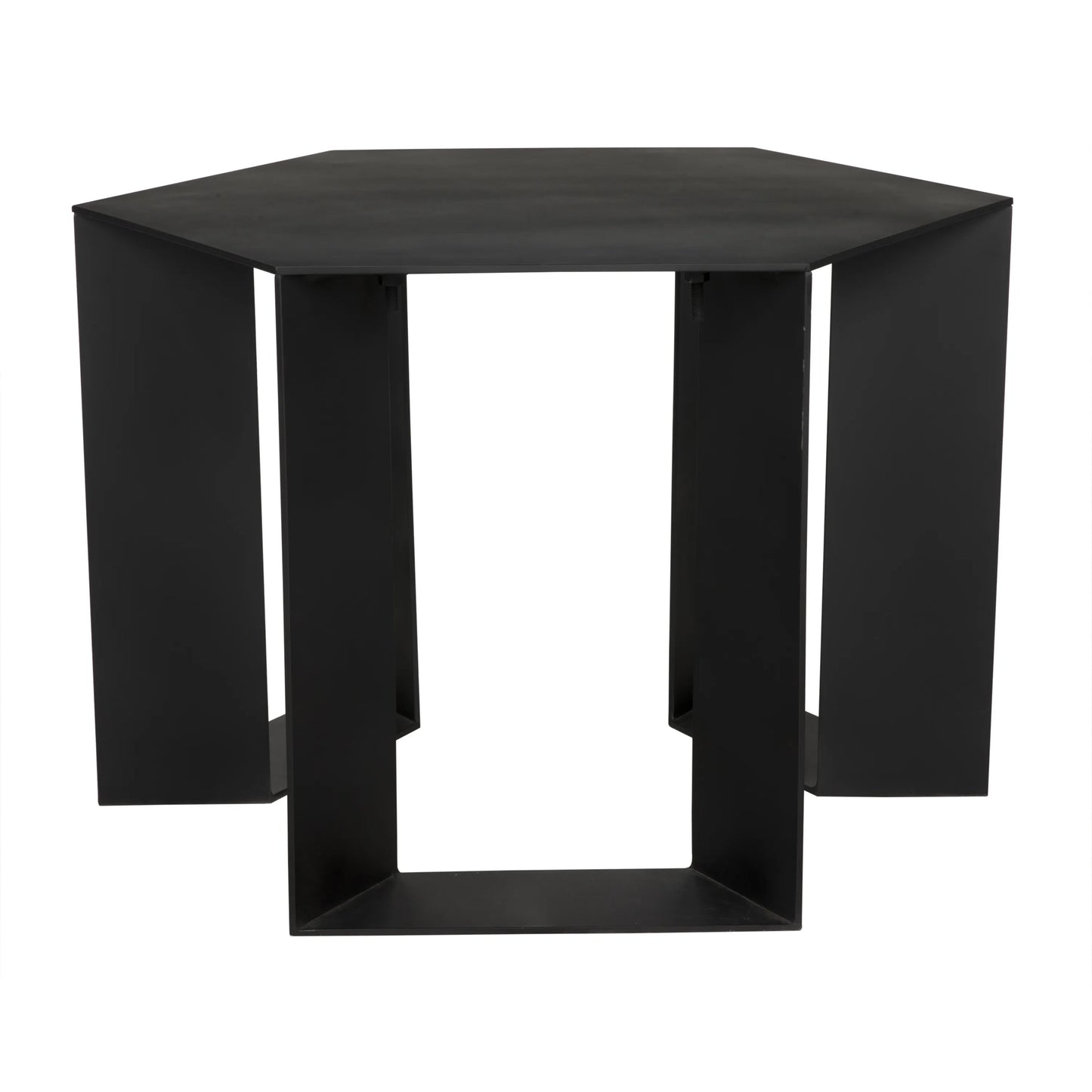 Modicus side table, black steel