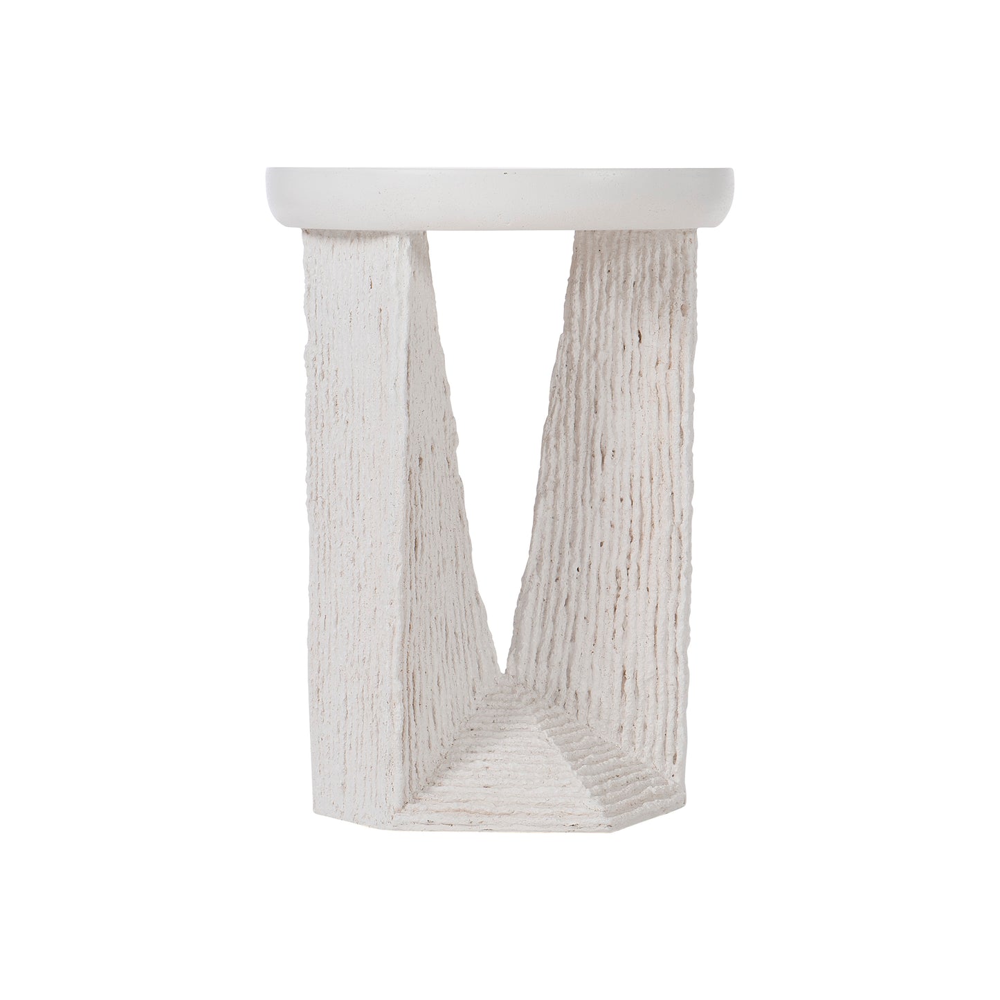 Voile outdoor accent table