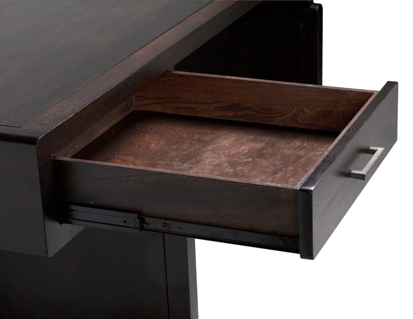 Degas desk, ebony walnut