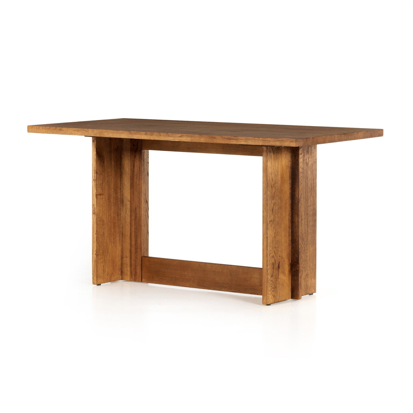 Erie bar table: dark smoked oak-bar