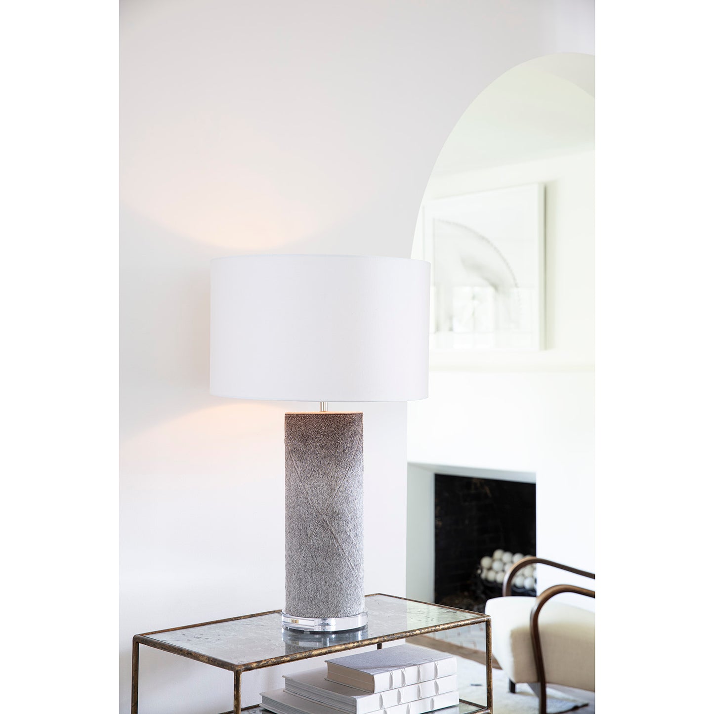 Andres column table lamp