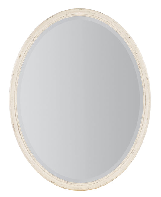 Americana oval mirror