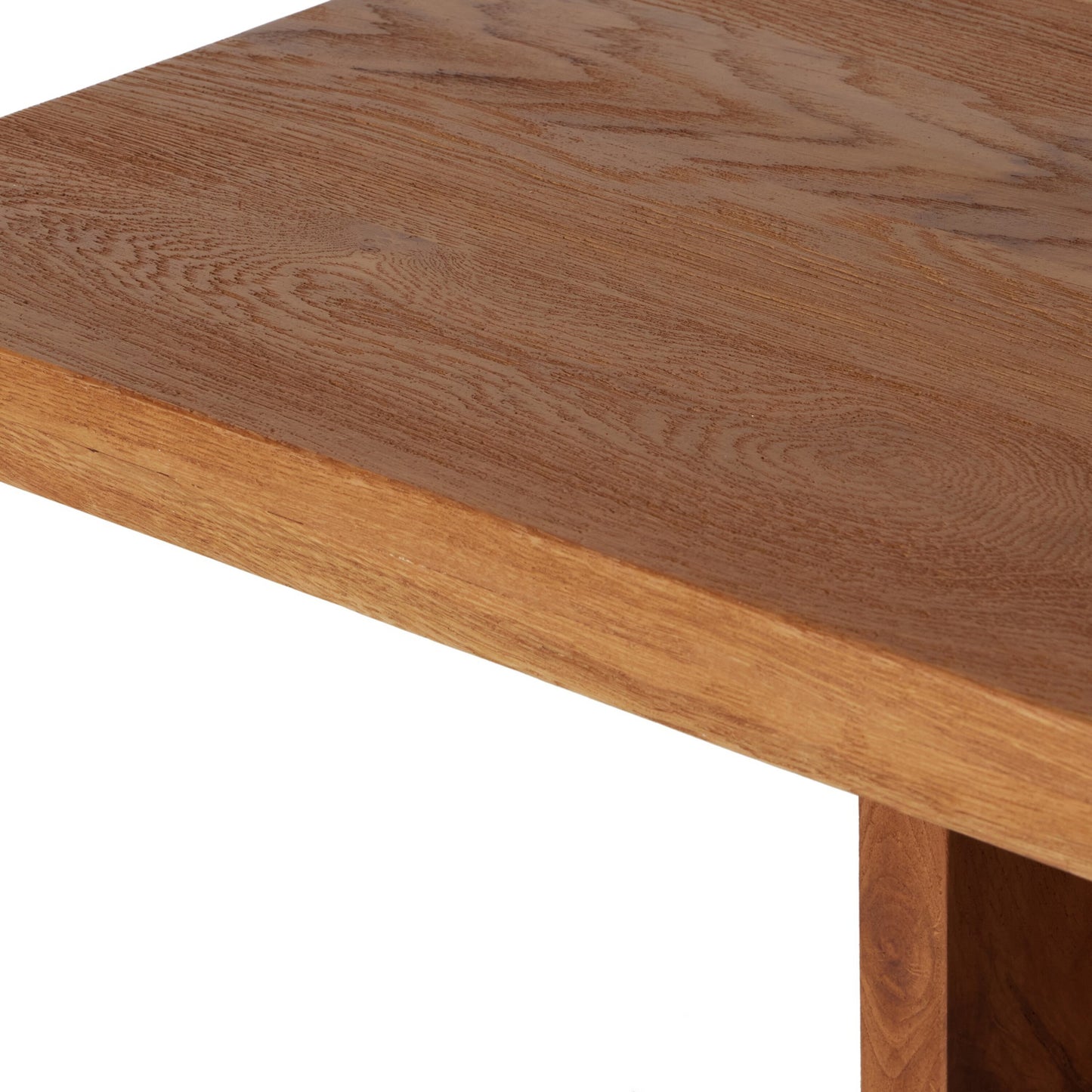 Erie bar table: dark smoked oak-bar