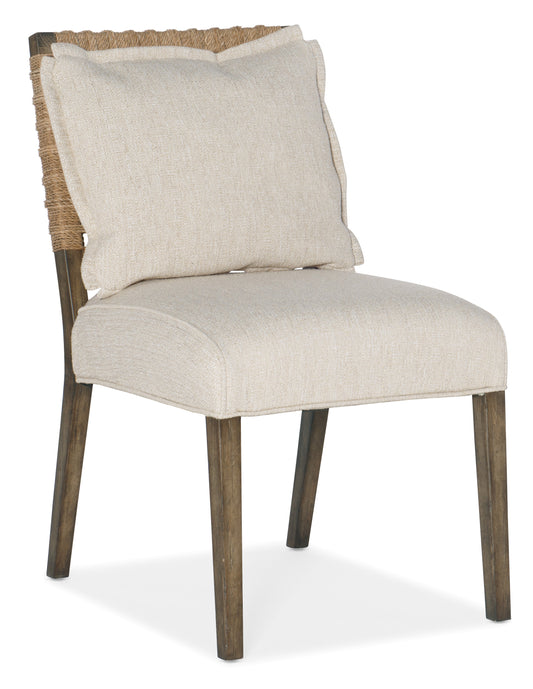 Sundance woven back side chair-2 per ctn/price ea