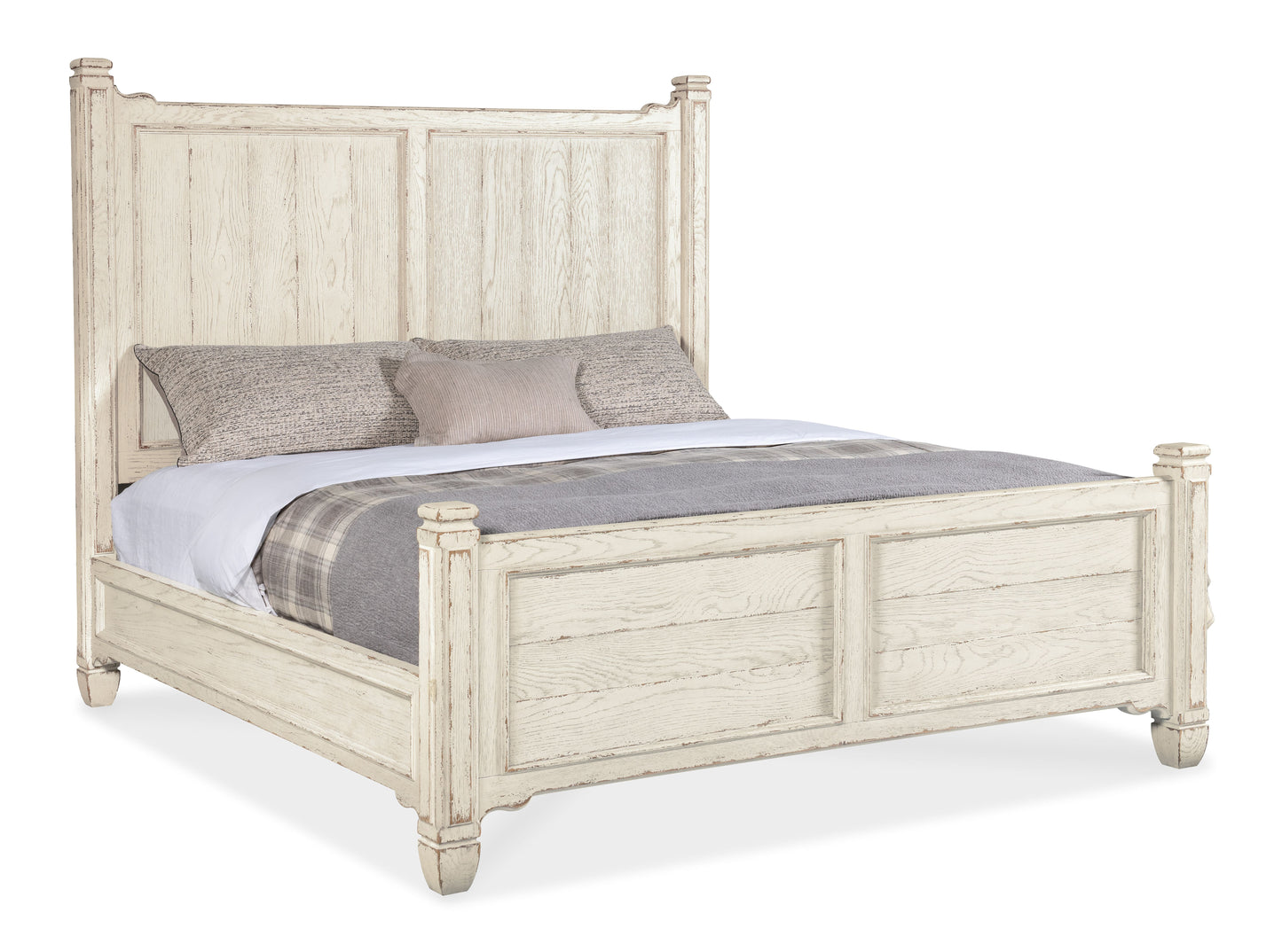 Americana queen panel bed