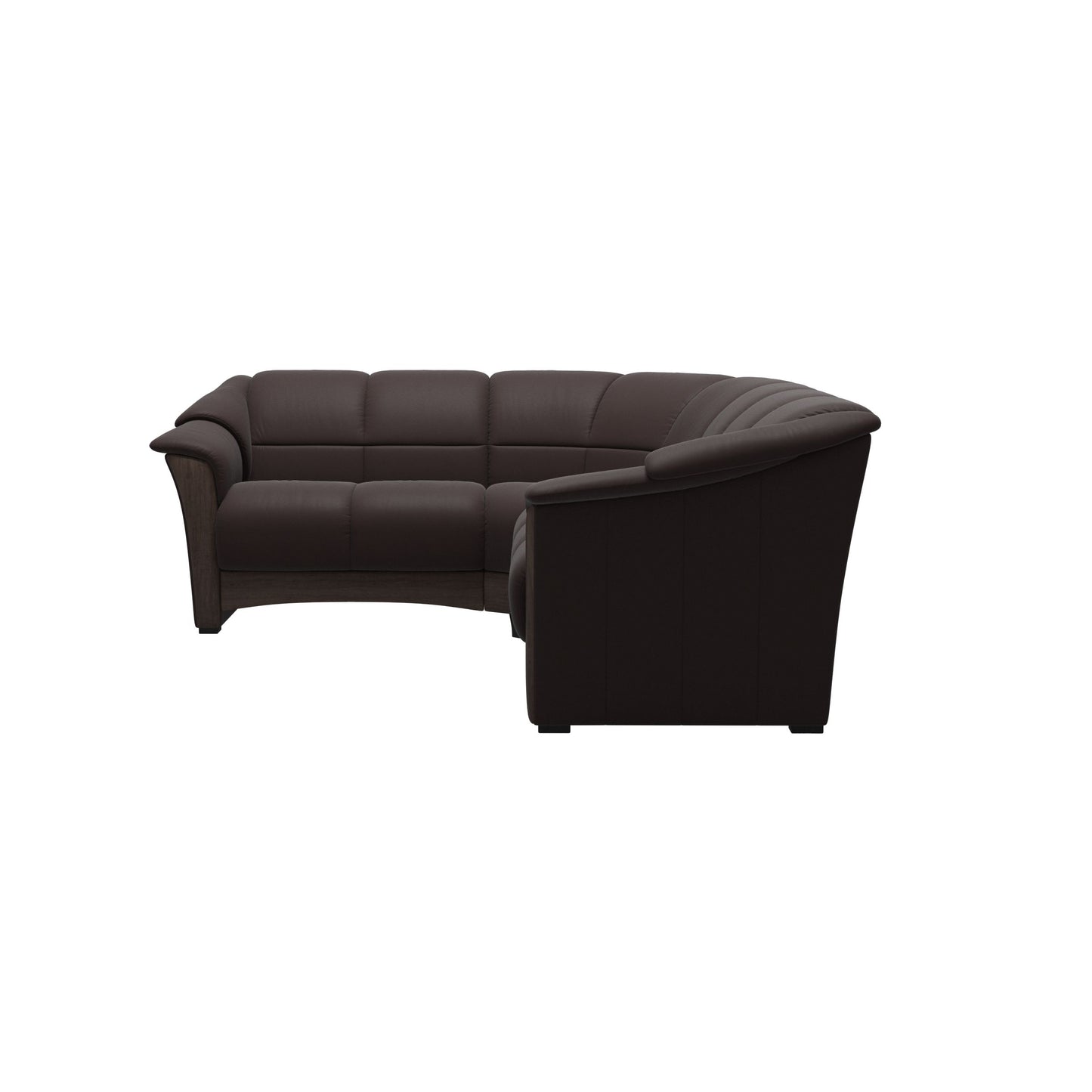 Stressless® oslo sectional with wood