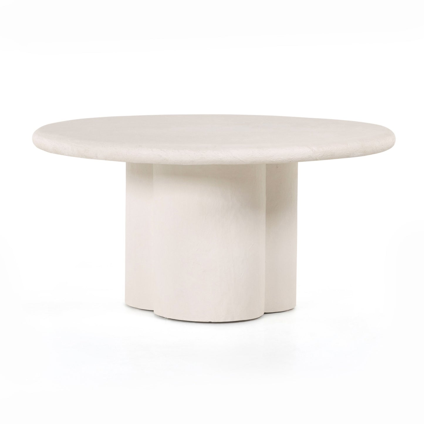 Grano dining table-plaster molded concte