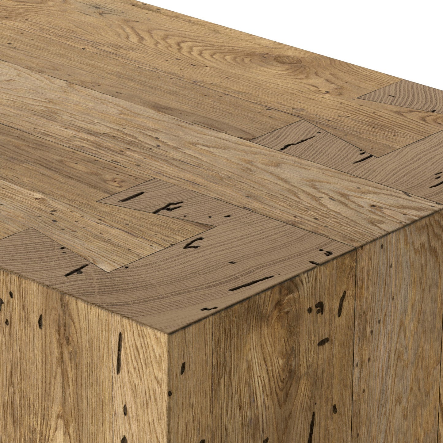 Abaso 6 drawer dresser: rustic wormwood oak