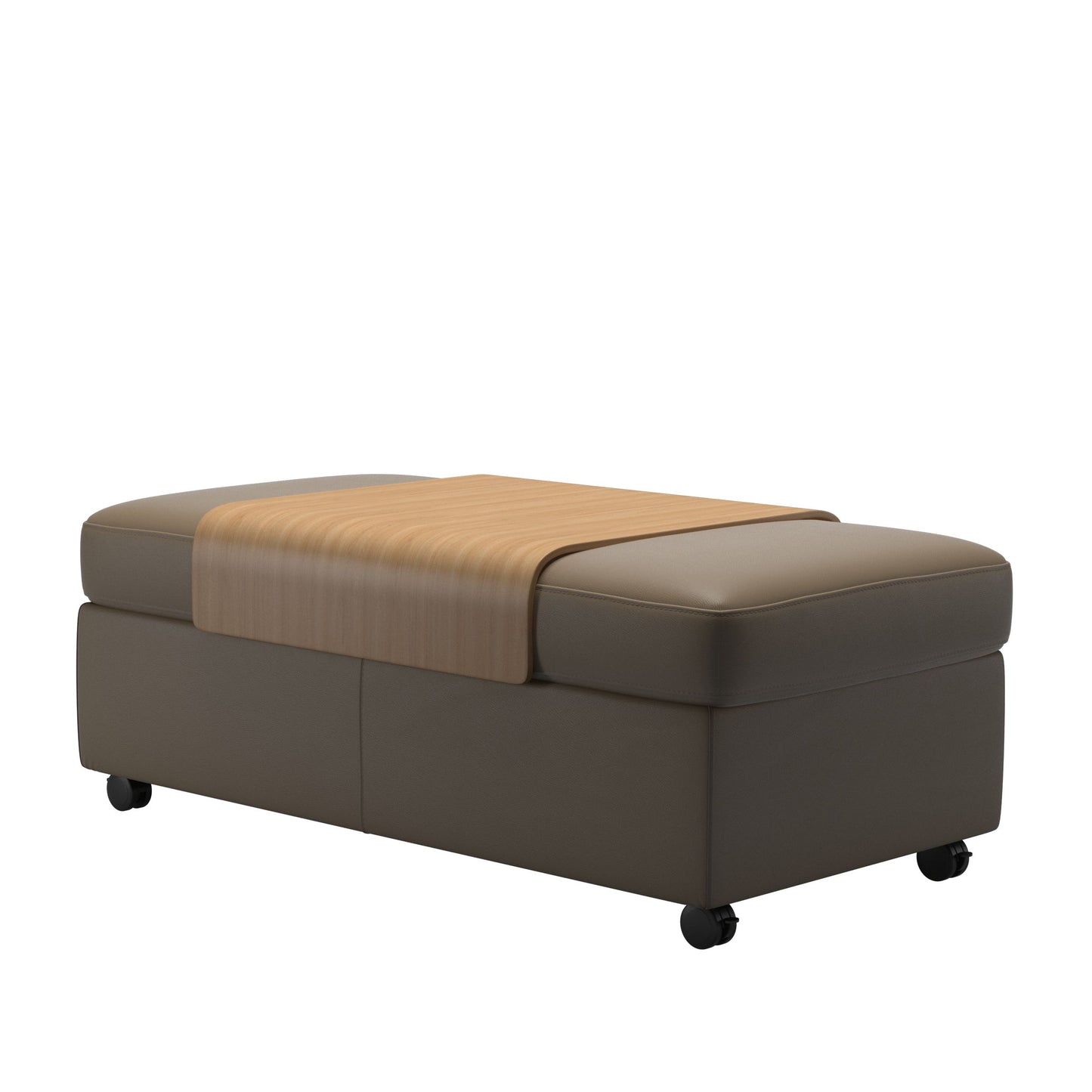 Stressless® double ottoman with table