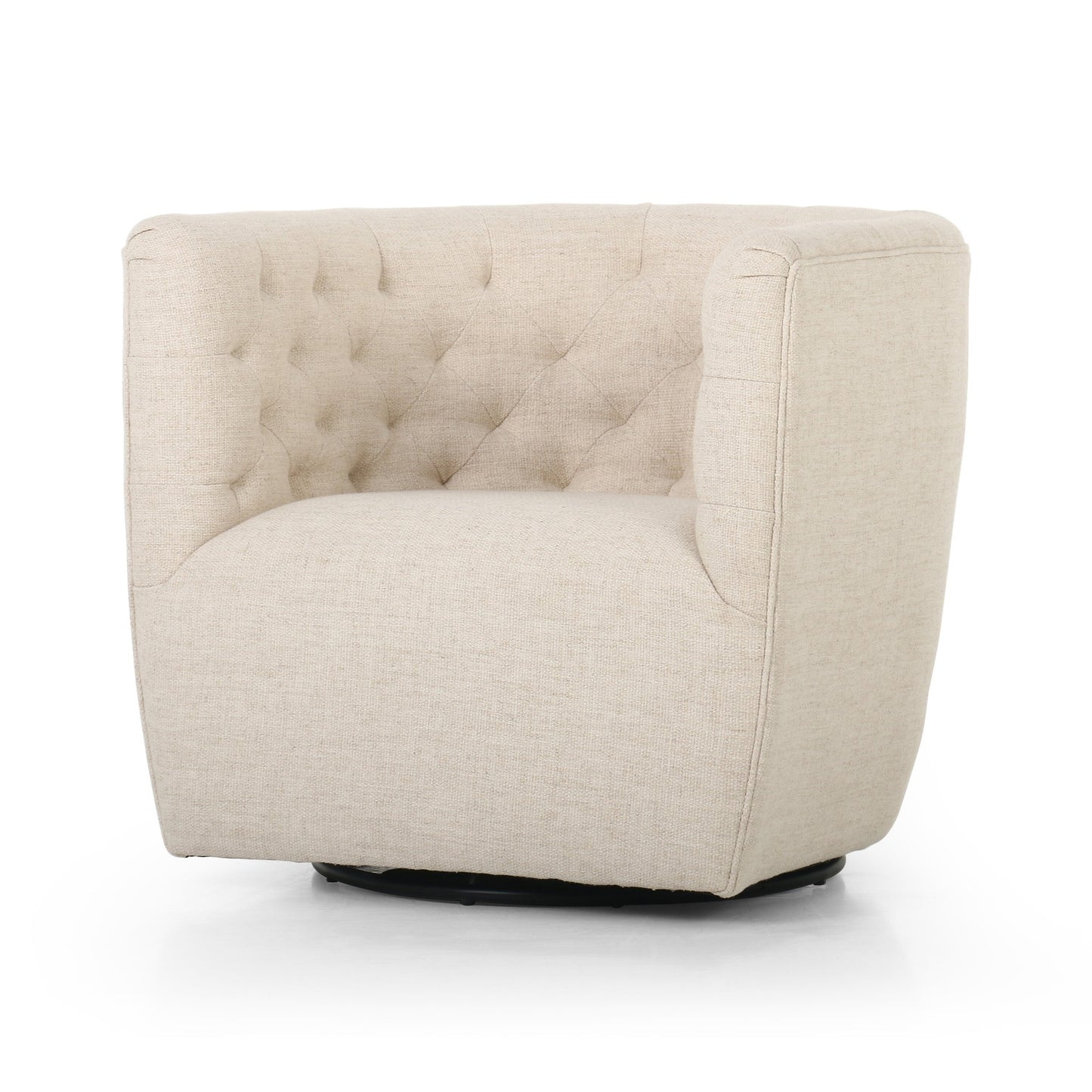 Hanover swivel chair-thames cream