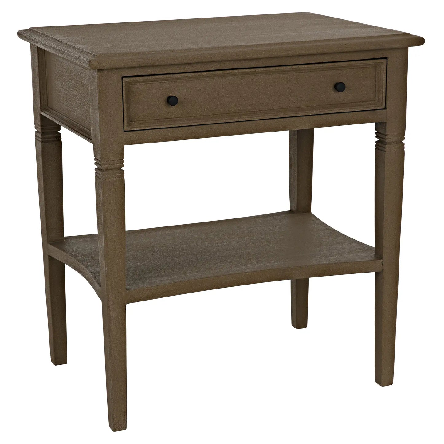 Oxford 1-drawer side table, weathered