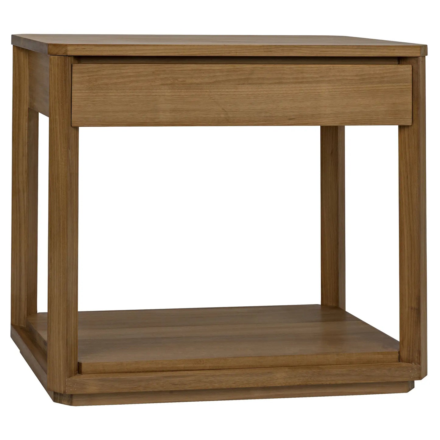 Sl11 side table, gold teak