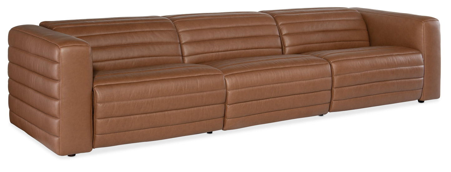 Chatelain 3-piece power sofa with power headrest