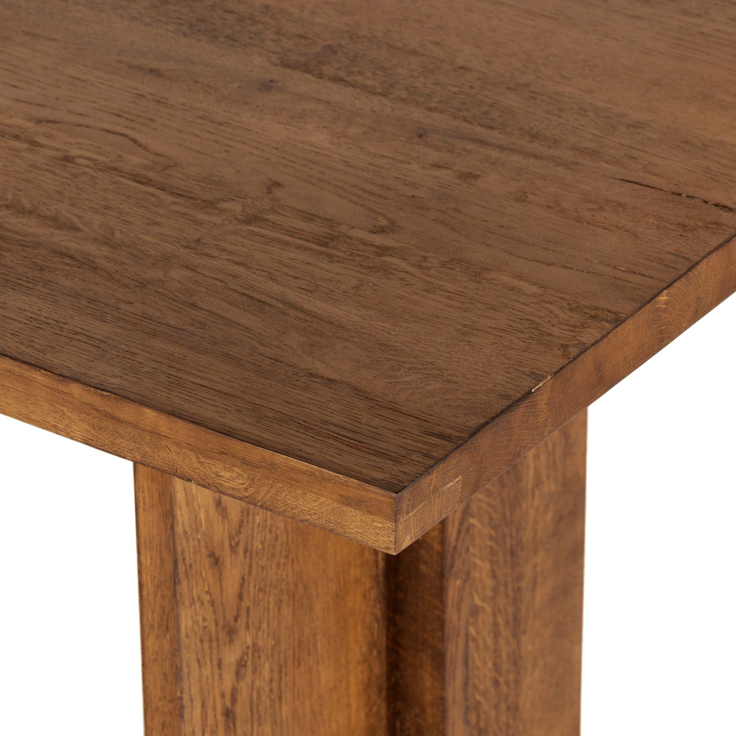 Erie bar table: dark smoked oak-bar