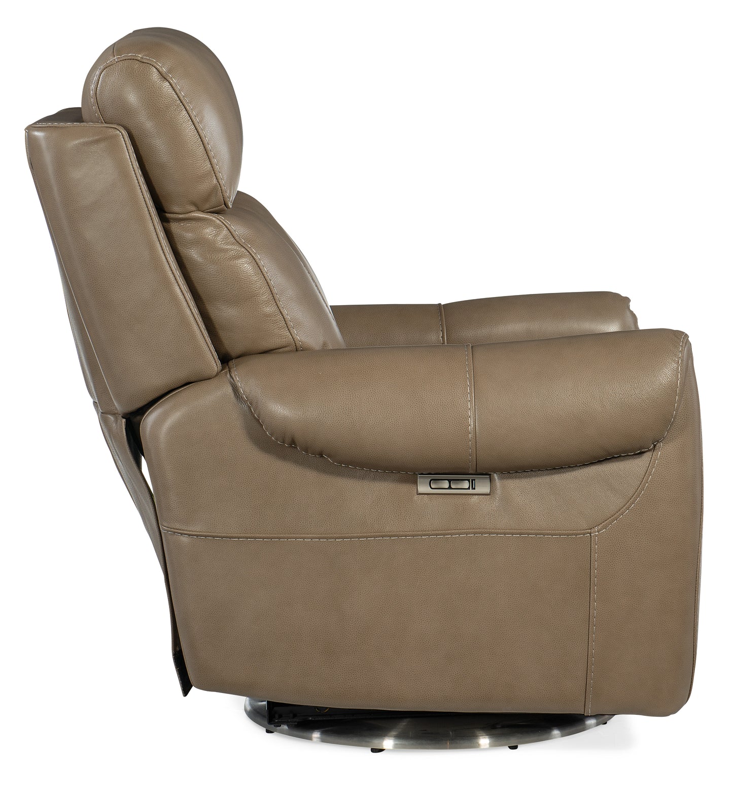 Sterling swivel power recliner with power headrest