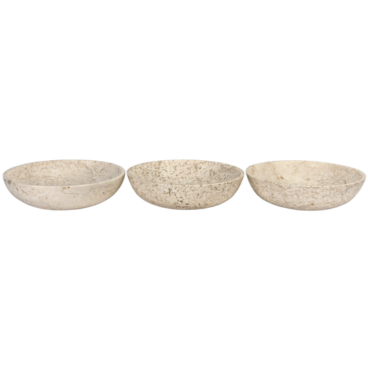 Marble bowls, set of 3