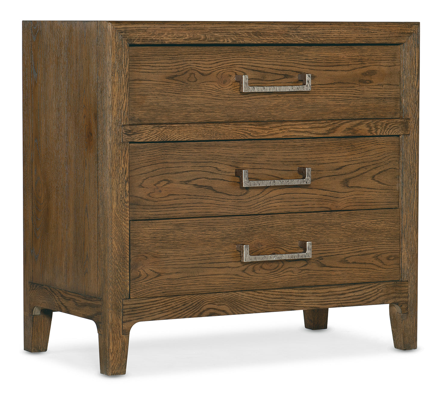 Chapman three-drawer nightstand