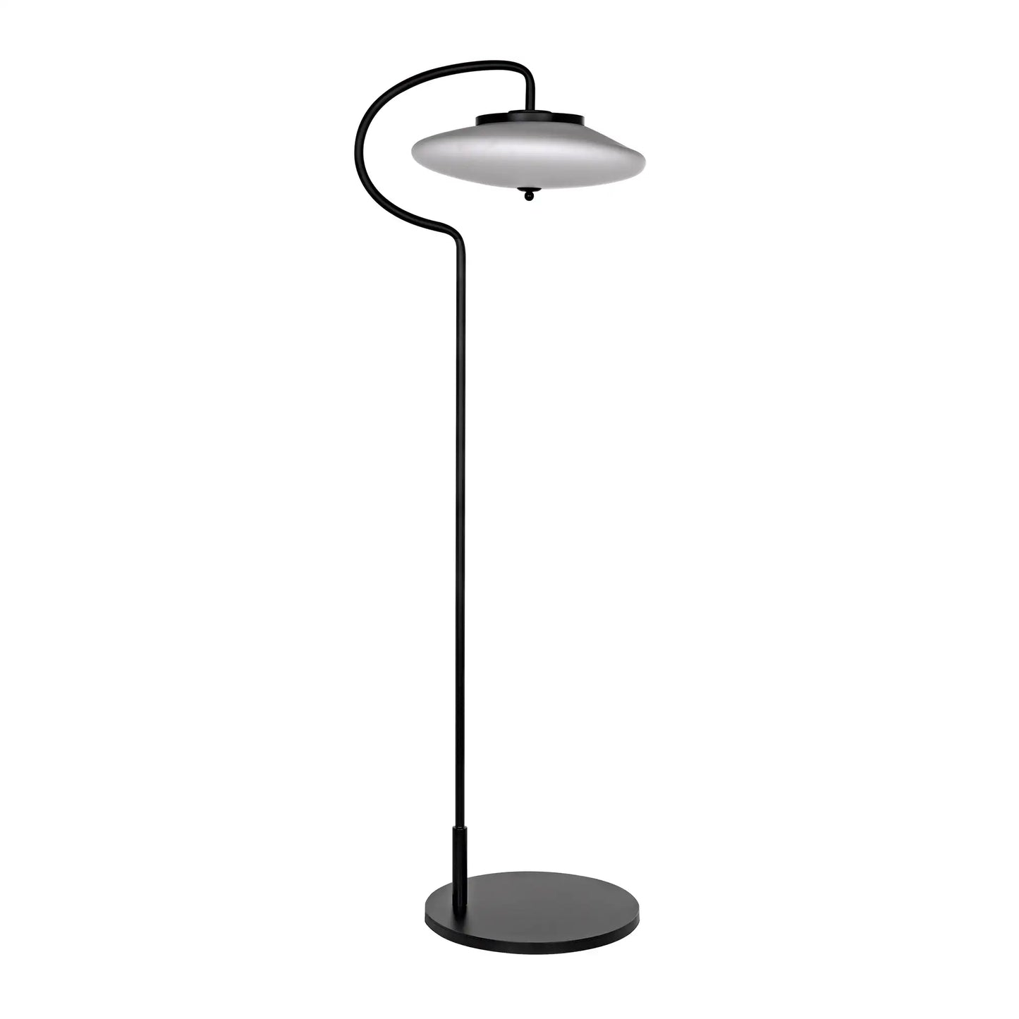 Lolibri floor lamp, black steel