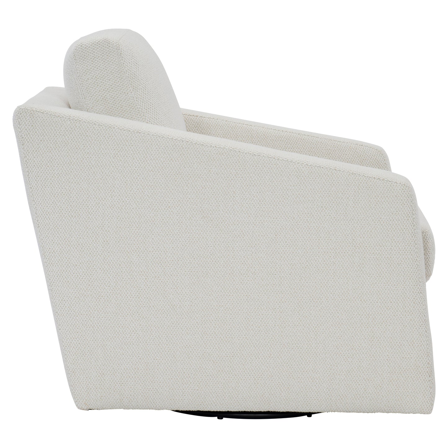 Landry fabric swivel chair